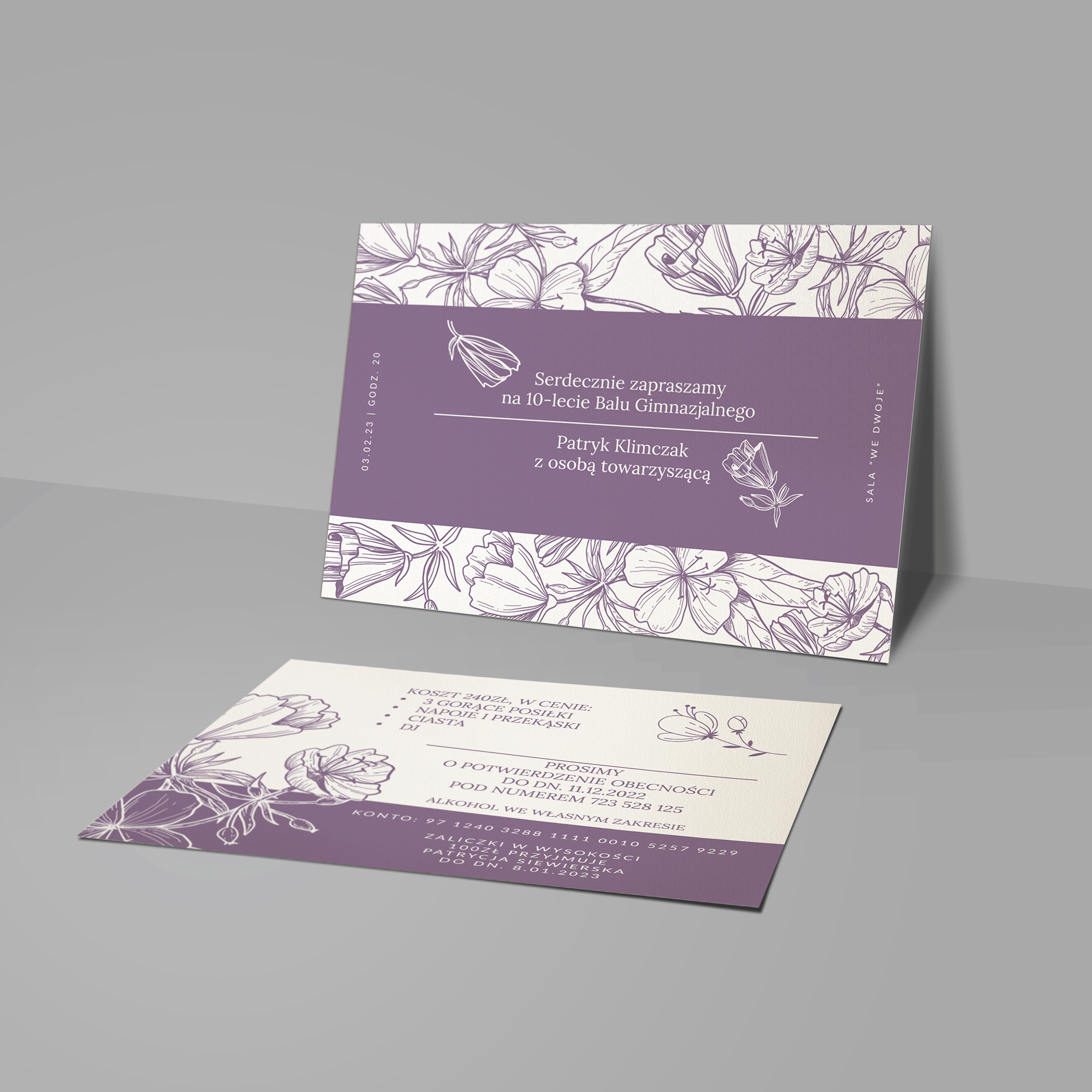 10-lecie Balu Gimnazjalnego Buczek – zaproszenia