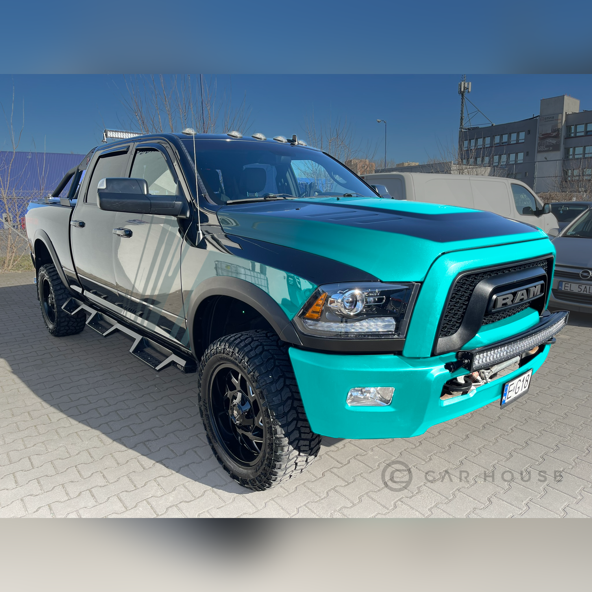 Projekt oklejenia | wizualizacja – Car House